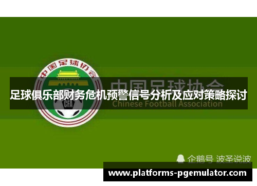 足球俱乐部财务危机预警信号分析及应对策略探讨 足球俱乐部财务危机预警信号分析及应对策略探讨